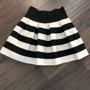 Soprano flared mini skirt